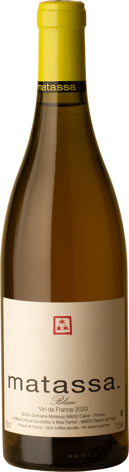 Matassa - Blanc Grenache Gris / Macabeu 2020 Orange Wine