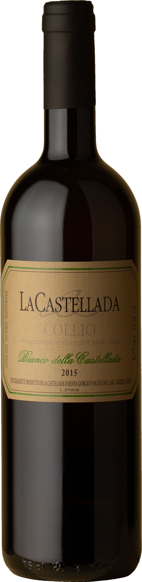 La Castellada - Bianco della Castellada White Blend 2015 Orange Wine