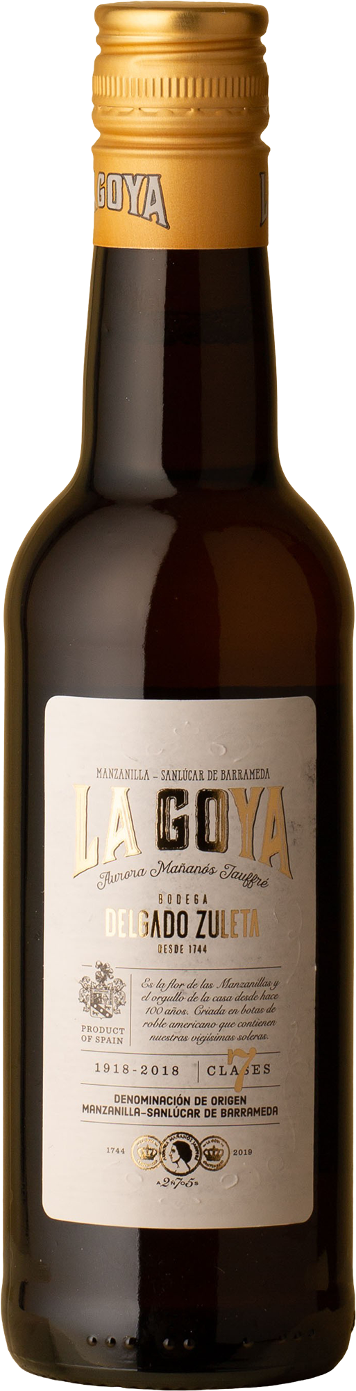 Delgado Zuleta - La Goya Manzanilla Sherry NV 375mL Not Wine
