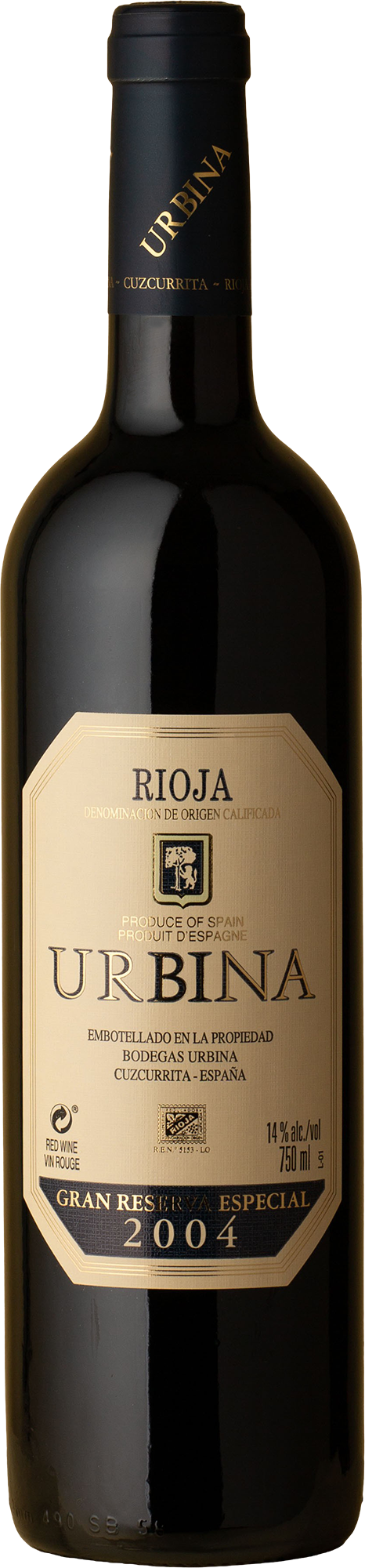 Bodegas Urbina - Rioja Gran Reserva Especial Tempranillo 2004