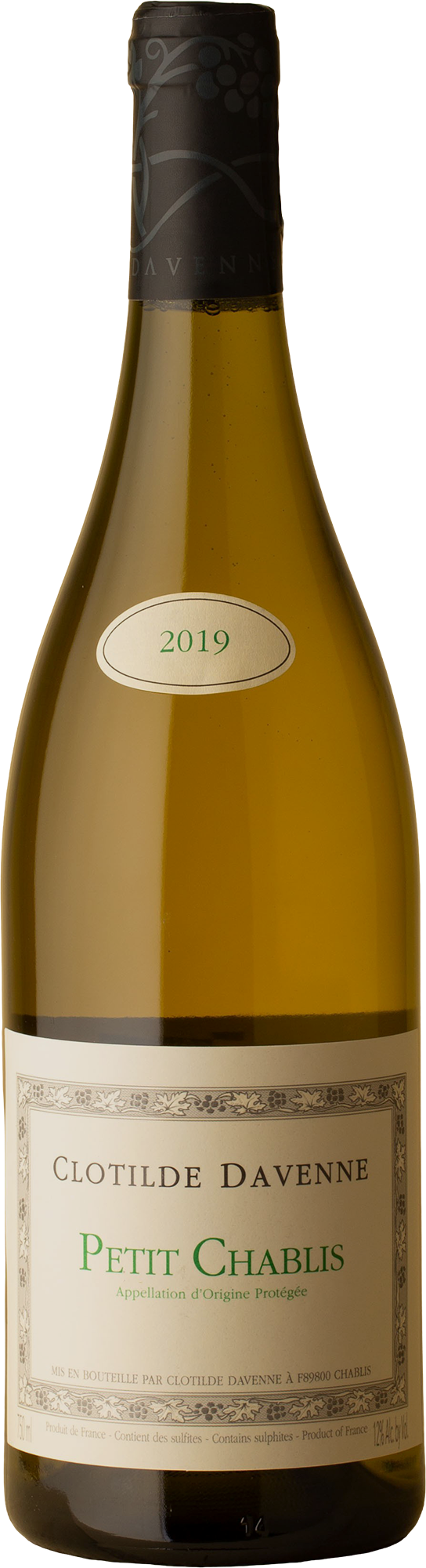 Clotilde Davenne - Petit Chablis Chardonnay  2019