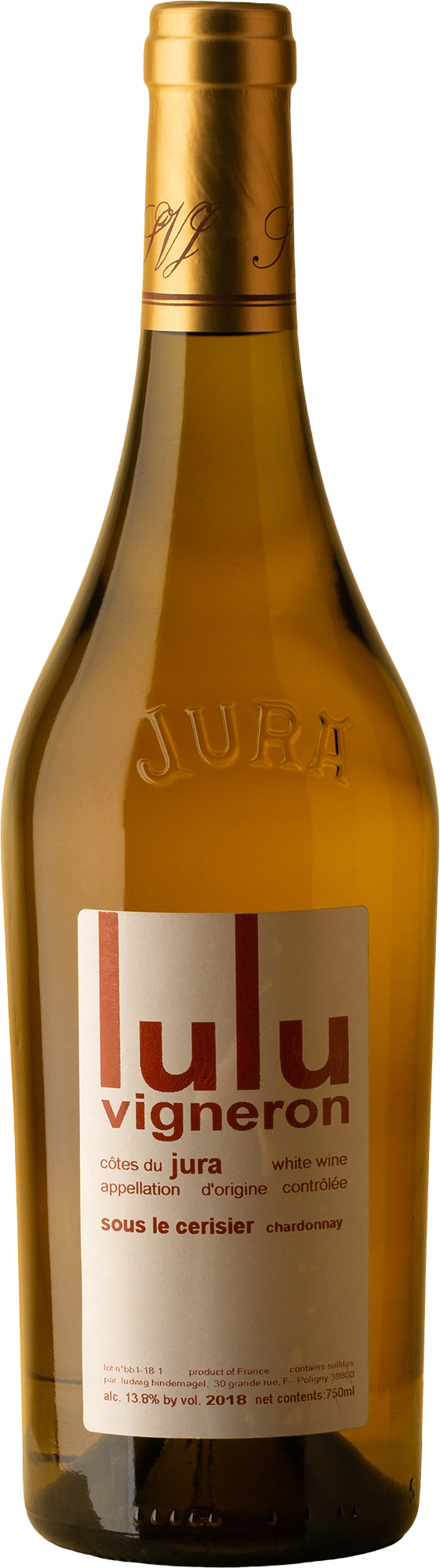 Lulu Vigneron - Sous le Cerisier Chardonnay 2018 White Wine