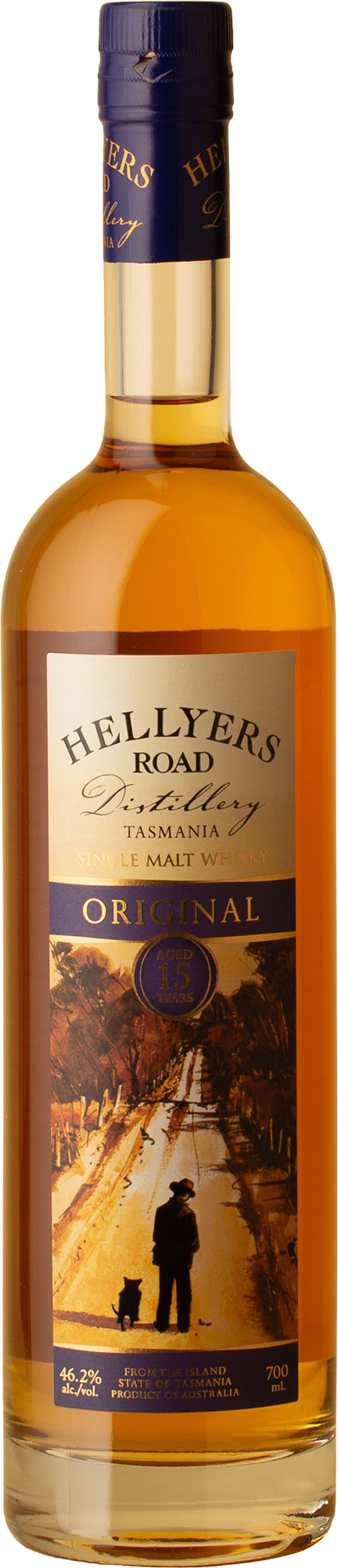 Hellyers Road - ‘15YO’ Single Malt Whisky 700mL Not Wine