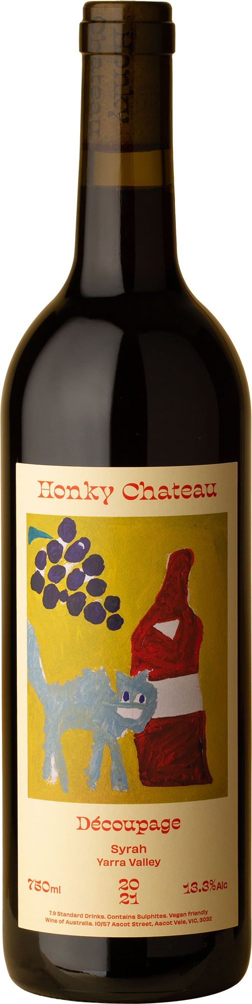 Honky Chateau - Découpage Syrah 2021 Red Wine