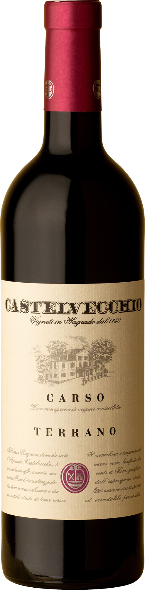 Castlevecchio - Tipico Terrano 2020 Red Wine