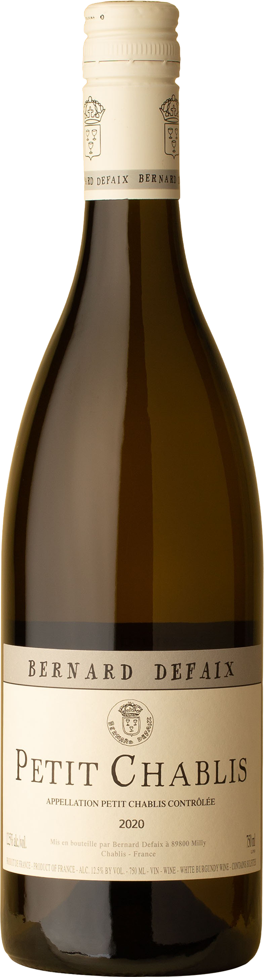 Bernard Defaix - Petit Chablis Chardonnay 2020