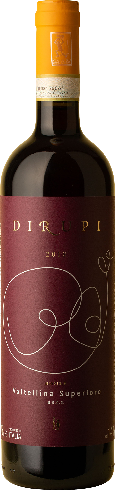 Dirupi - Valtellina Superiore Nebbiolo 2018 Red Wine