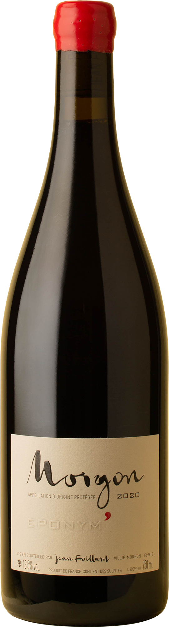 Jean Foillard - Morgon Eponym Charmes Gamay 2020 Red Wine