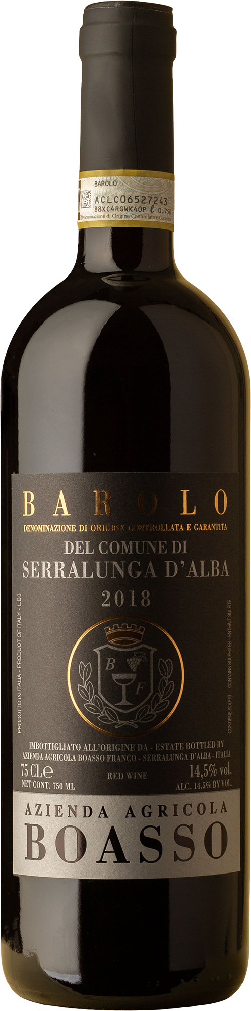 Boasso - Barolo del Comune di Serralunga Nebbiolo 2018 Red Wine