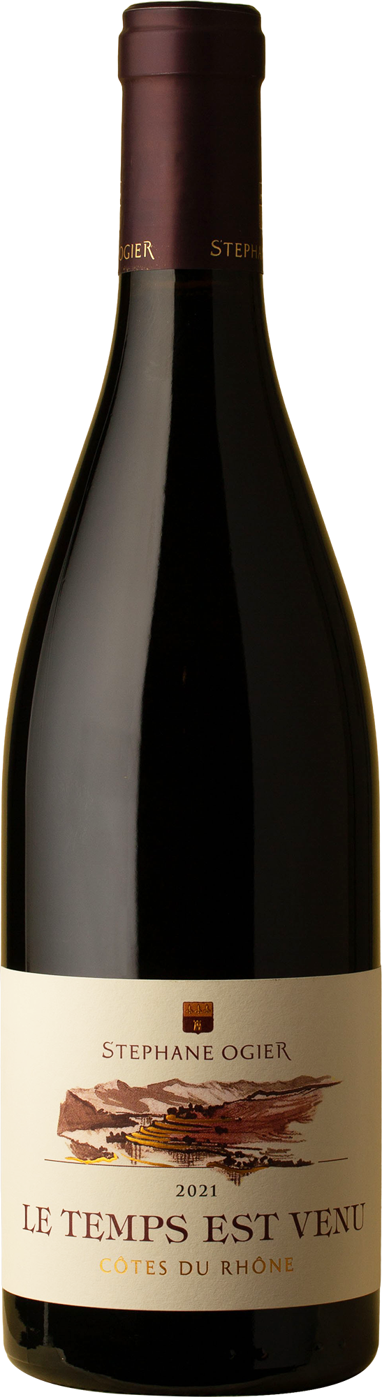 Stephane Ogier - Le Temps Est Venu Cotes du Rhone Grenache Blend 2021 Red Wine