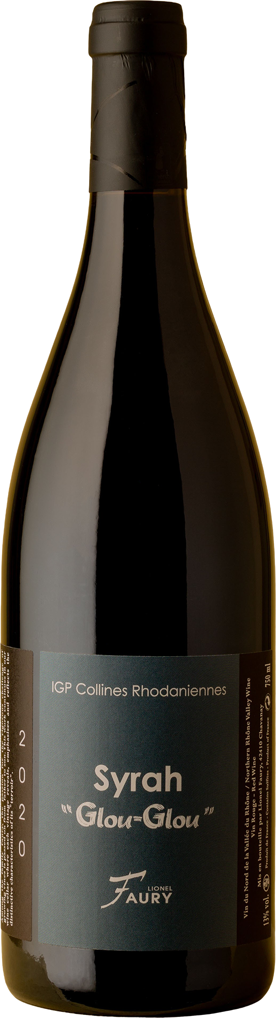 Domaine Lionel Faury - Collines Rhodaniennes 'Glou Glou' Syrah 2020 Red Wine