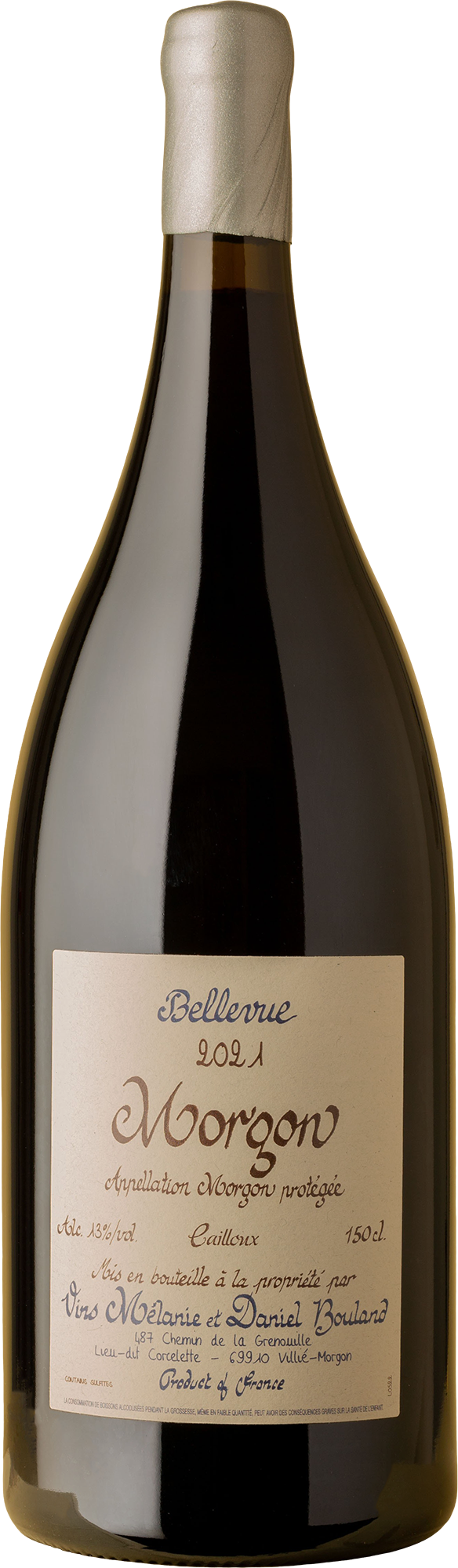 Daniel Bouland - Morgon Bellevue Cailloux Gamay MAGNUM 2021 Red Wine