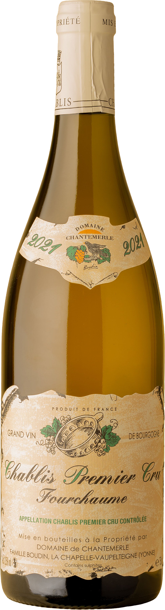Chantemerle - Chablis 1er Cru Fourchaume Chardonnay 2021 White Wine