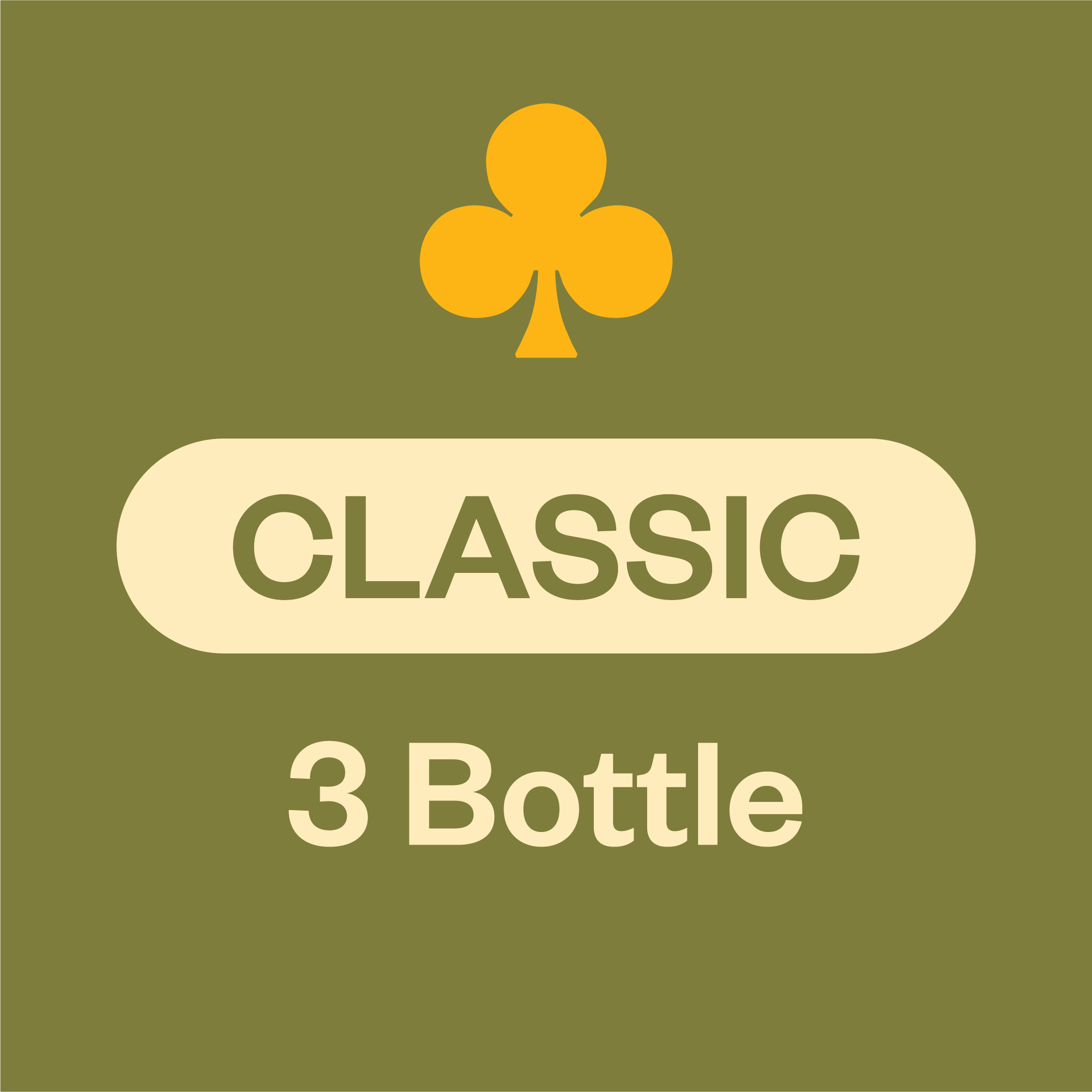 3 BOTTLE CLASSIC Reds Only Progressive / Traditional Club Membership Default