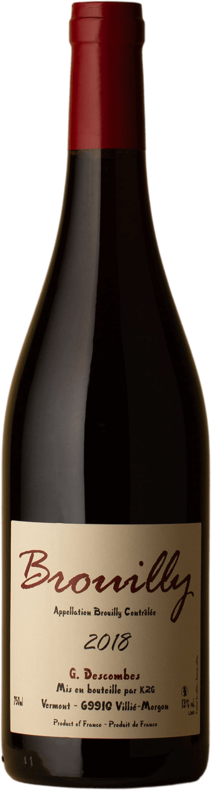 George Descombes - Brouilly Gamay 2018 Red Wine