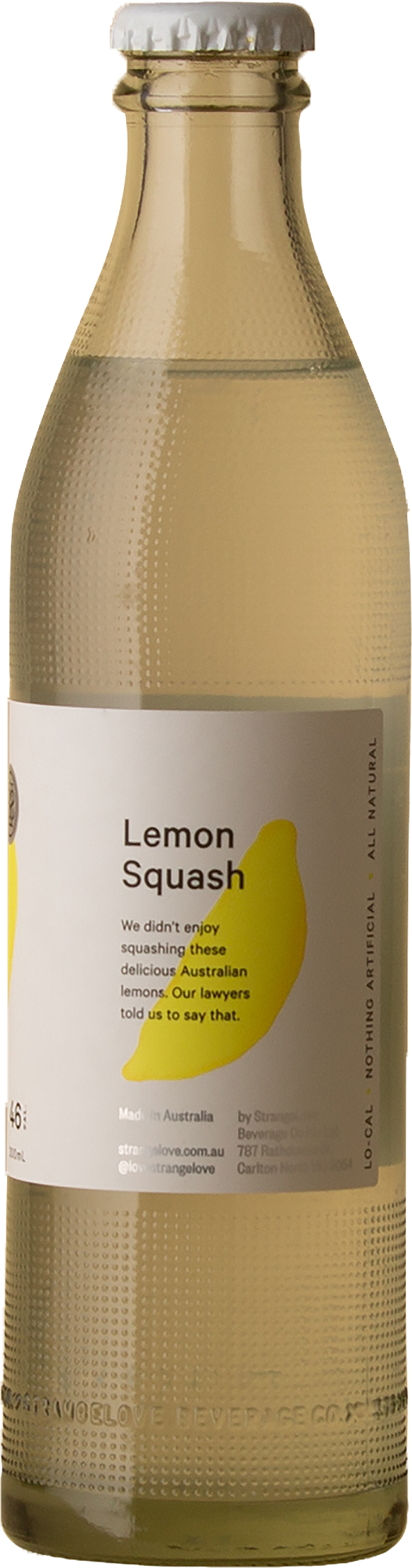 Strangelove Lemon Squash 4 x 300mL Non-Alc