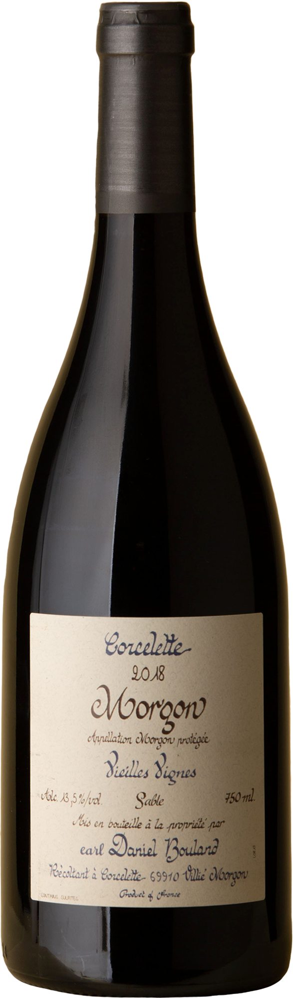 Daniel Bouland 2018 - Corcelette Morgon Gamay 2018 Red Wine